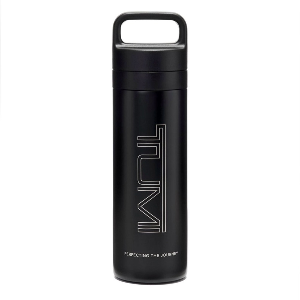 TUMI Travel Accessory 17 Oz Water Bottle in Black